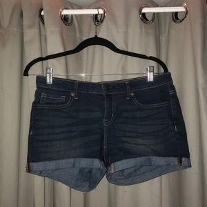 Barely worn Aeropostale “Midi” jean shorts